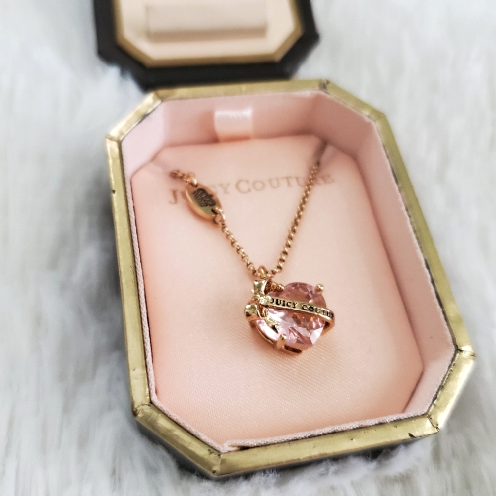 Juicy Couture Heart Jewel Necklace